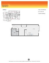 Studio Building A & E A-306 floor plan